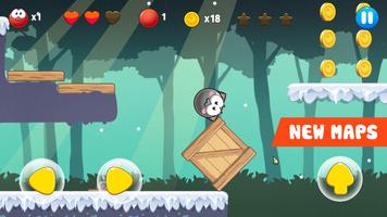 Roller Ball Z : Bounce Ball Adventure Game تصوير الشاشة 1