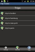 Trip Tracker Ekran Görüntüsü 1