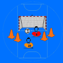 Pizarra de entrenamiento de Futbol Sala APK