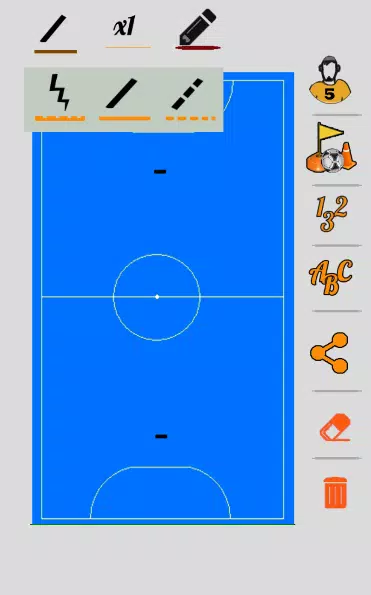 Pizarra de entrenamiento de Futbol Sala for Android - APK Download