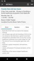 Nashville Healthcare Sessions capture d'écran 2