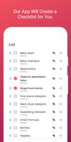 Baby Checklist PRO Ekran Görüntüsü 3