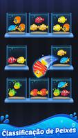 Combine Peixes em 3D Cartaz