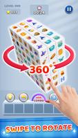 Triple 3D Cube Poster