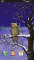 Owl of a Season Wallpaper Lite poster