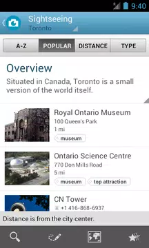 Screenshot 4 for Toronto Travel Guide