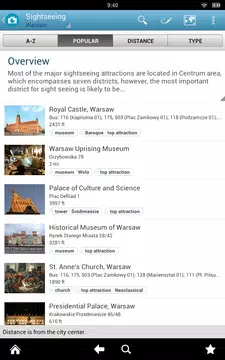Screenshot 13 for Warsaw Travel Guide