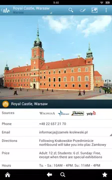 Screenshot 14 for Warsaw Travel Guide