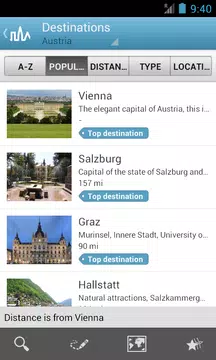 Screenshot 1 for Austria Travel Guide by Tripos