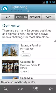 Screenshot 4 for Barcelona Travel Guide Triposo