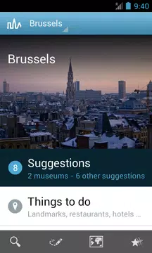 Screenshot 1 for Brussels Travel Guide Triposo