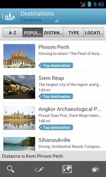 Screenshot 1 for Cambodia Travel Guide