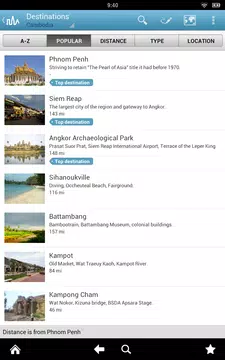 Screenshot 9 for Cambodia Travel Guide