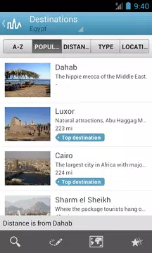 Screenshot 1 for Egypt Travel Guide