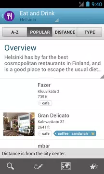 Screenshot 7 for Finland Travel Guide Triposo