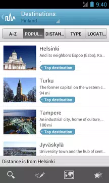 Screenshot 1 for Finland Travel Guide Triposo