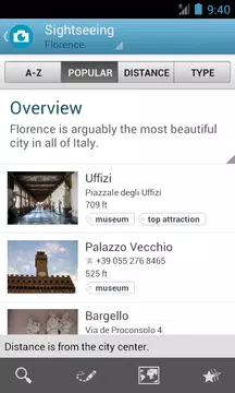 Screenshot 4 for Florence Travel Guide Triposo