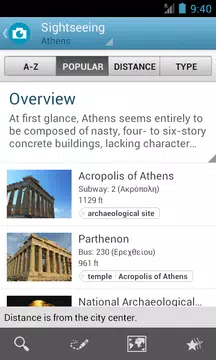 Screenshot 5 for Greece Travel Guide by Triposo