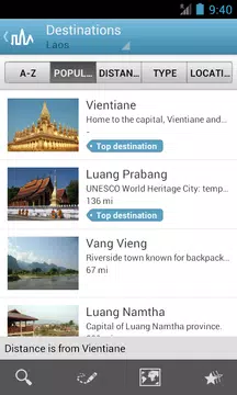 Screenshot 1 for Laos Travel Guide by Triposo