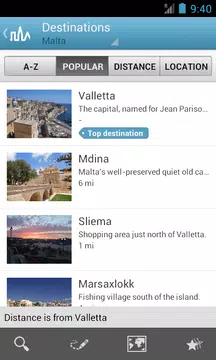 Screenshot 1 for Malta Travel Guide by Triposo
