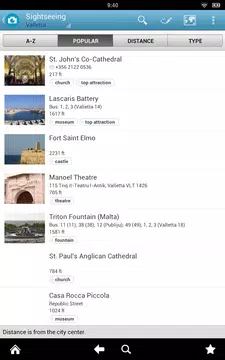 Screenshot 14 for Malta Travel Guide by Triposo