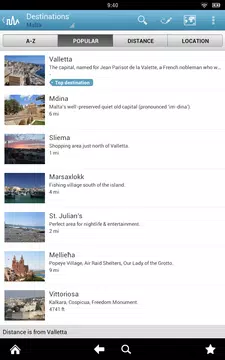 Screenshot 9 for Malta Travel Guide by Triposo