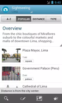 Screenshot 5 for Peru Travel Guide