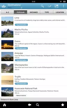Screenshot 9 for Peru Travel Guide