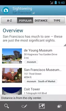 Screenshot 4 for San Francisco Travel Guide