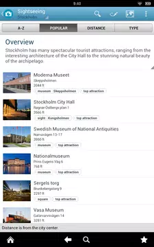 Screenshot 14 for Sweden Travel Guide by Triposo
