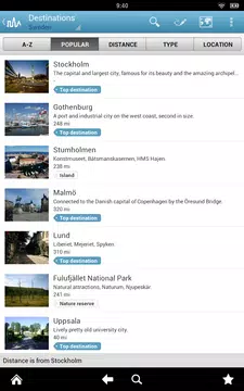 Screenshot 9 for Sweden Travel Guide by Triposo