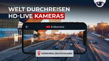 Live-Kamera - Earth Cam Plakat