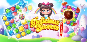 Delicious Sweets Smash : Match