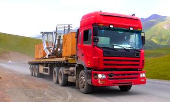 Heavy Truck Simulator Games Ekran Görüntüsü 1