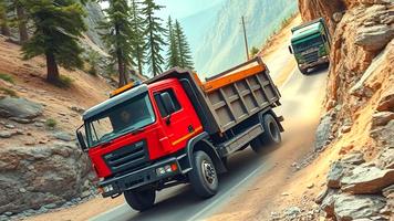 Dump Truck 3D Garbage Truck Ekran Görüntüsü 2
