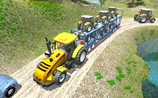 Tractor Transporter Truck Game Ekran Görüntüsü 1