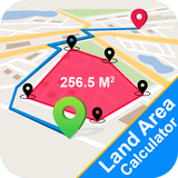 Map GPS Land Measurement & Distance Calculator иконка