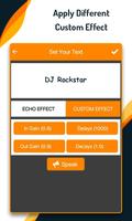 Dj Effect Name Ringtone Maker capture d'écran 1