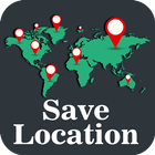 Location Saver: Maps, GPS Location & Navigation Zeichen