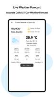 Weather & Room Temperature App постер