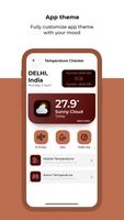 برنامه‌نما Weather & Temperature Checker عکس از صفحه