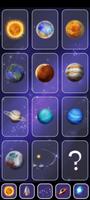Space game for kids Planets Affiche