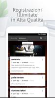 Poster Registratore Vocale