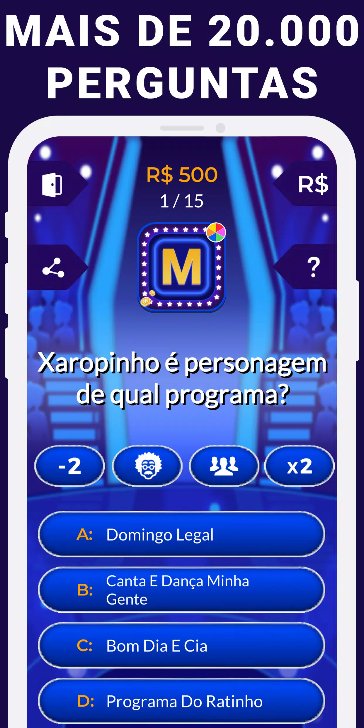 Show do Milionário 2019 - Jogo do Milhão Online APK للاندرويد تنزيل