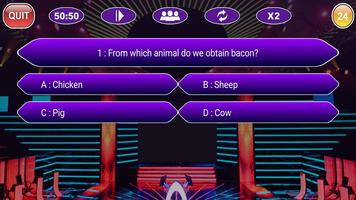 Millionaire 2021 - Trivia Quiz Game स्क्रीनशॉट 1