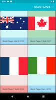 Flags of the World Trivia Affiche