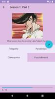 برنامه‌نما Mob Psycho 100 Trivia عکس از صفحه
