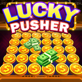 Lucky Cash Pusher Coin Games-icoon