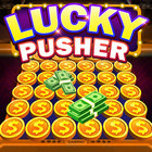 Lucky Cash Pusher Coin Games ícone
