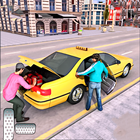 Taxi Driver Car — Taxi Games ikon